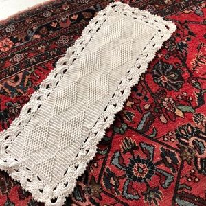 Runner rug, handmade in Brazil